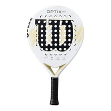 Wilson Padelschläger Optix V2 Lite 355g/Rund weiss